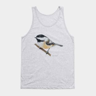 Chickadee drawing 5 Tank Top